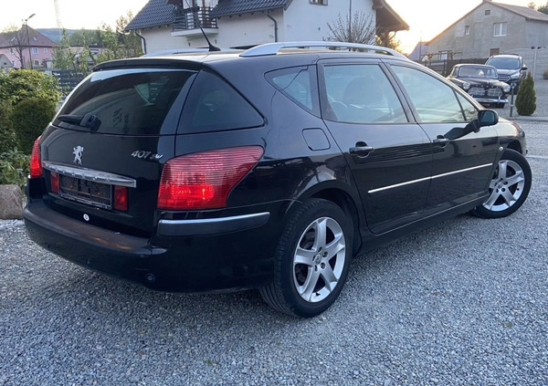 Peugeot 407 cena 12900 przebieg: 169400, rok produkcji 2009 z Ślesin małe 191